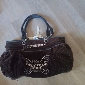 Juicy Couture Y2K Velour Baby Bag